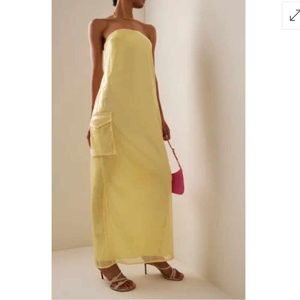 STAUD Sequin Yellow Casey Dress - size S ***SOLD OUT***